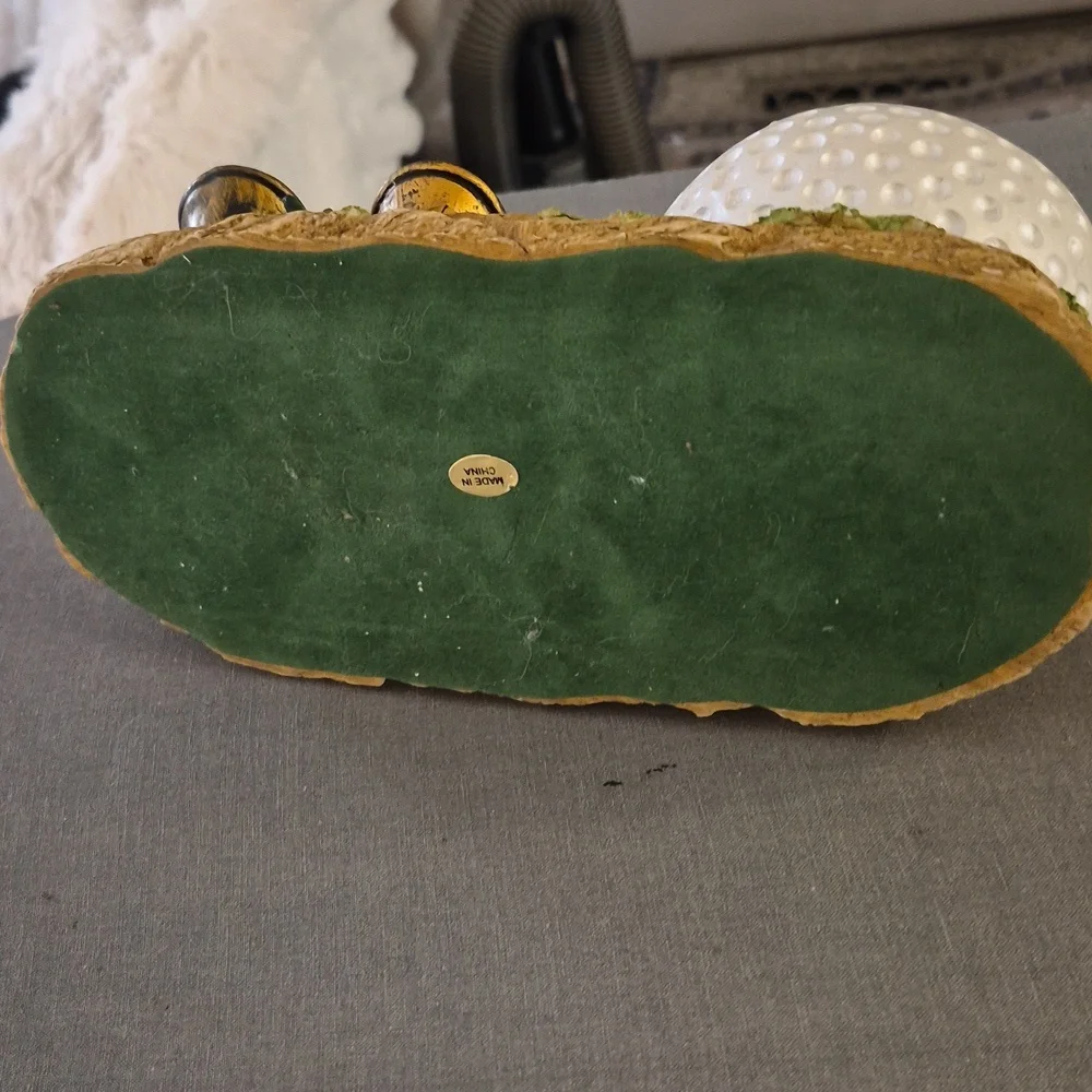 Vintage Golf Ball Clock, Pen & Business Card Holder Desk Decor